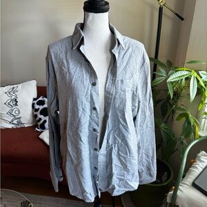 UNTUCKit Light Gray Cotton Shirt